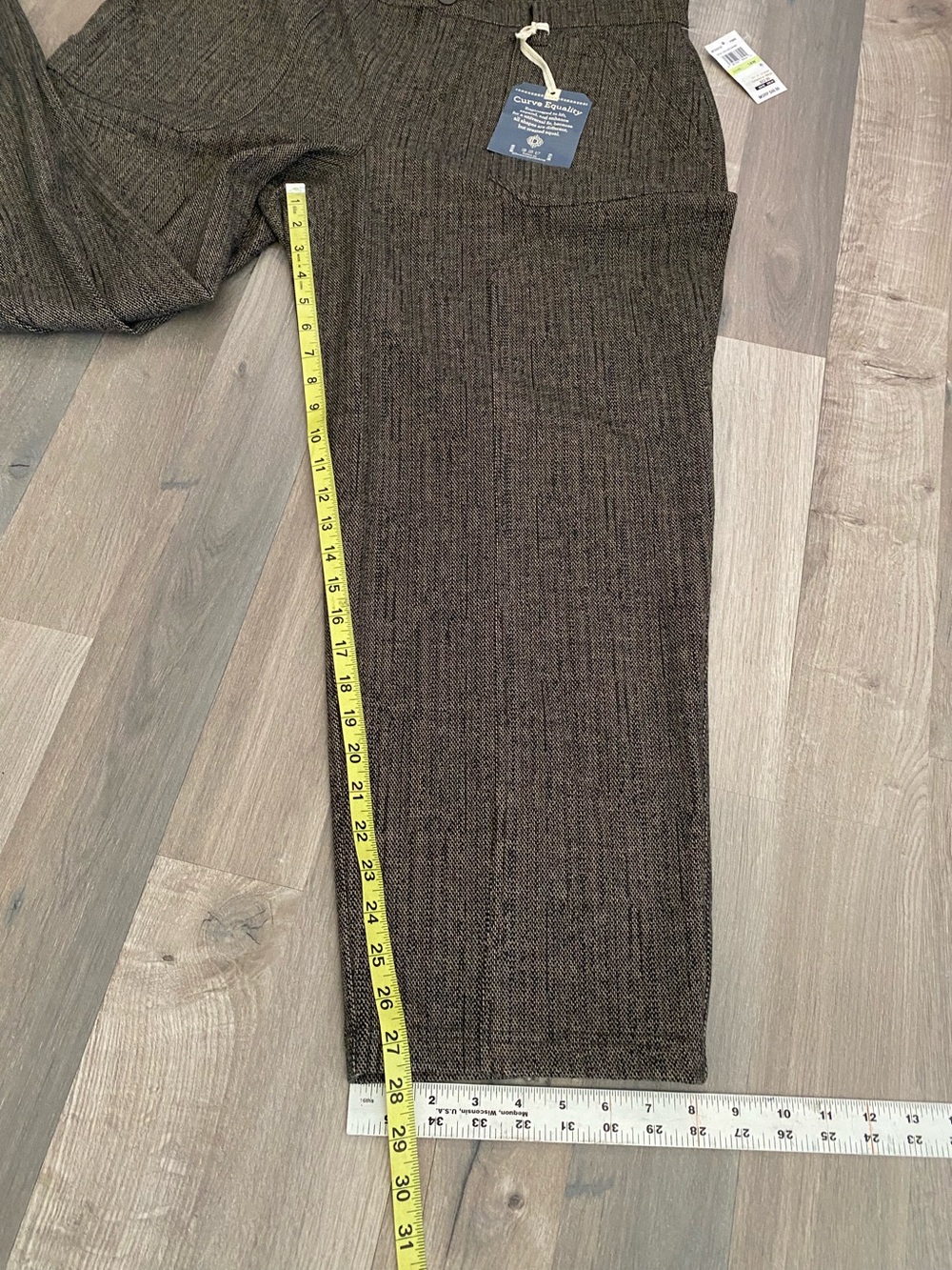 NEW $98 Democracy "Ab"solution Skyrise Slimming Panels Pants 18W  Curve Equality - Picture 4 of 9